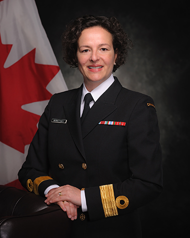 Commodore Geneviève Bernatchez, CD, Judge Advocate General of the Canadian Armed Forces