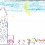 Brady Hetherington (9): Some ambulance are helping out the man and taking him back.