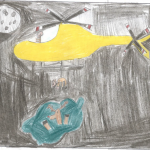 Catherine Asseline (9): Rudolf is saved from the drowing by the search and rescue technicians from CFB Trenton.