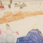 Lara Boisvenue (6): Soldiers help protect the North.