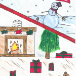 Lea Goudreault (12): The holiday season.