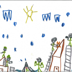 Luca Anderson (6): The Defence team members make a difference by helping people around the world fix their homes and bringing them food and water.