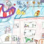 Sarah Quirion (8): The military help Santa Claus deliver gifts to children around the world.