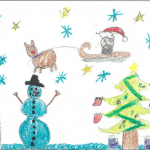 Victoria Levac (10): Christmas Night.