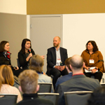 Public servants from various departments and Defence Team members participated in interactive discussions on topics ranging from the ethics of artificial intelligence to using data to empower policy making.