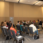 Public servants from various departments and Defence Team members participated in interactive discussions on topics ranging from the ethics of artificial intelligence to using data to empower policy making.