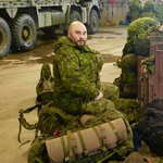 Corporal Albert, 4 Engineer Support Regiment at CFB Gagetown, prepares his equipment for Canadian Armed Forces Operations Op LENTUS, launched in support of the Province of Newfoundland and Labrador following an unprecedented winter storm. Credit: 5th Canadian Division