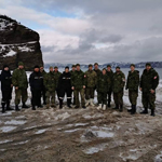 After arriving at Bell Island, our teams got straight to work, and even had a surprise for the younger residents of the island: treats! Lots of snow-clearing and wellness checks later, here are a few images from their trip! Credit: 1st Battalion, The Royal Newfoundland Regiment