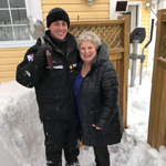 We have seen the Royal Canadian Air Force and the Canadian Army in action, but the Royal Canadian Navy is also taking part in Canadian Armed Forces Operations #OPLENTUS in support of the Province of Newfoundland. Members of HMCS Cabot / NCSM Cabot also aided residents in need. Credit: 5th Canadian Division