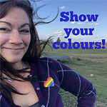 Penny Foster – Rank: Civilian and veteran – Caption: Show your colours!