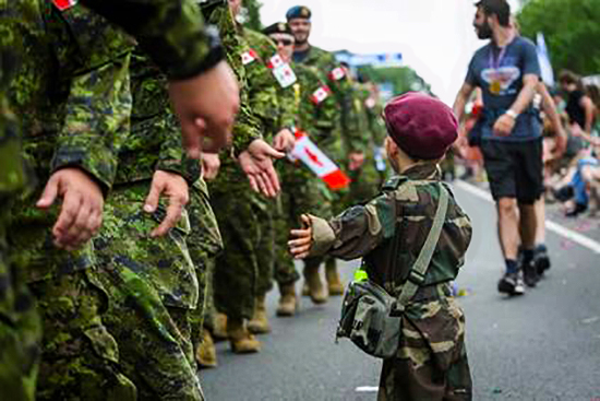 La marche de la Victoire
