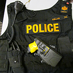 Military Police in Canada have been issued a new vest capable of holstering the Conducted Energy Weapons.