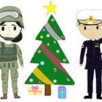 Alyssa Thomas (11): Armed Forces wish you Happy Holidays 