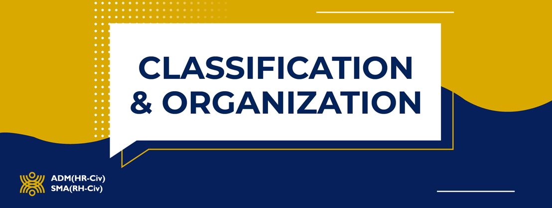 Classification and Organization