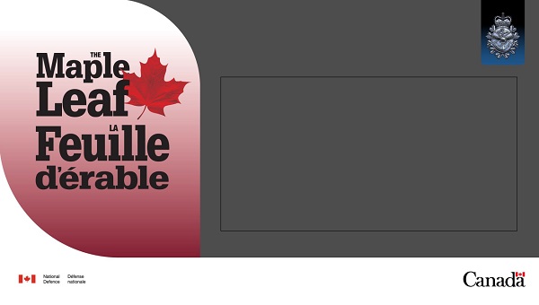 The Maple Leaf template