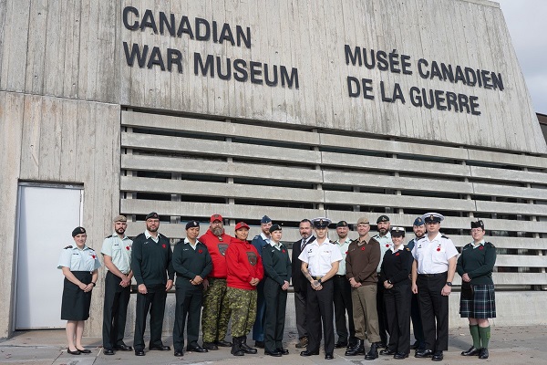 Members of this year’s Remembrance Day Sentry Program