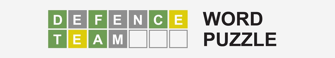 Defence Team Word Puzzle