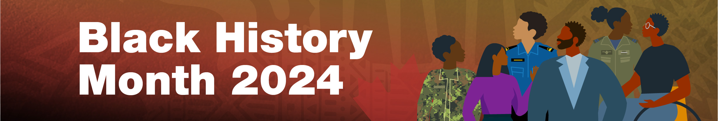 Black History Month 2024 banner