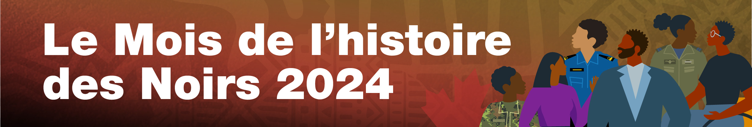 Mois de l’histoire des Noirs 2024 bannière