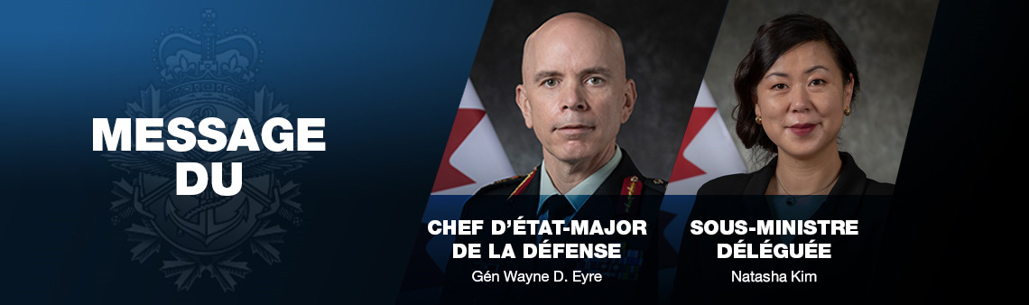 Message du CEMD et de la SM déléguée
