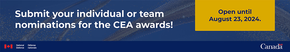 Submit your individual or team nominations for the CEA awards - Open until August 23, 2024