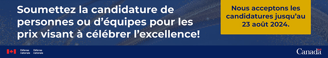 Soumettez la candidature de personnes ou d'équipes pour les prix visant à célébrer l'excellence!