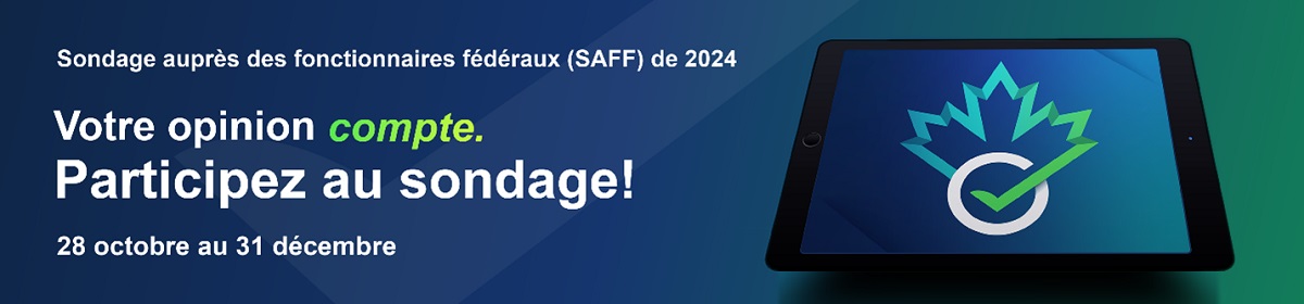 Sondage auprès des fonctionnaires fédéraux