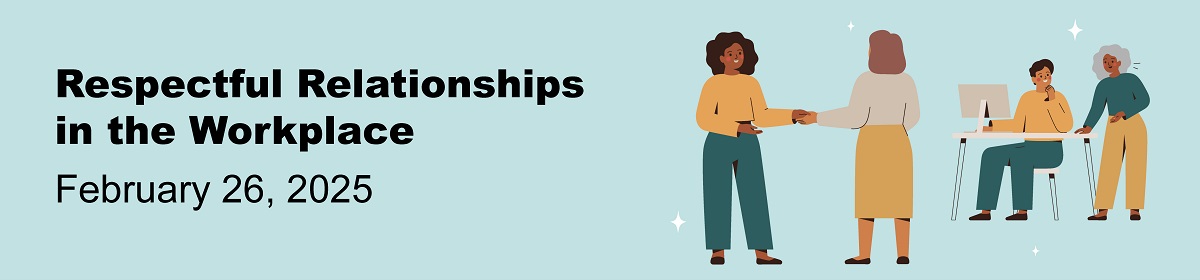 Webinar on respectful relationships in the workplace