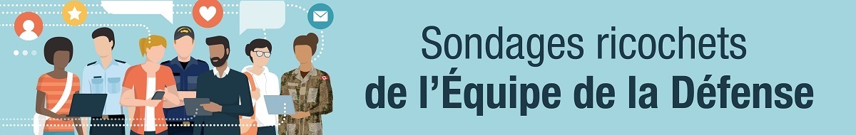 Sondage sur les communications internes de l’Équipe de la Défense