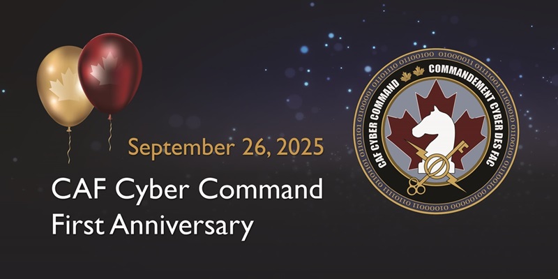 CAFCYBERCOM celebrates its first anniversary on September 26, 2025.