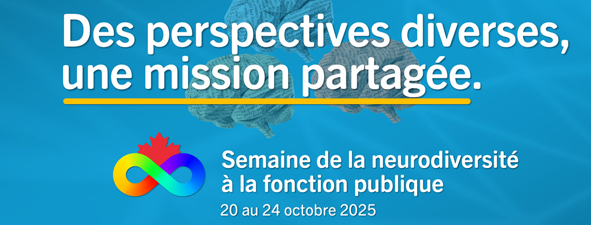 La Semaine de la neurodiversité à la fonction publique bannière