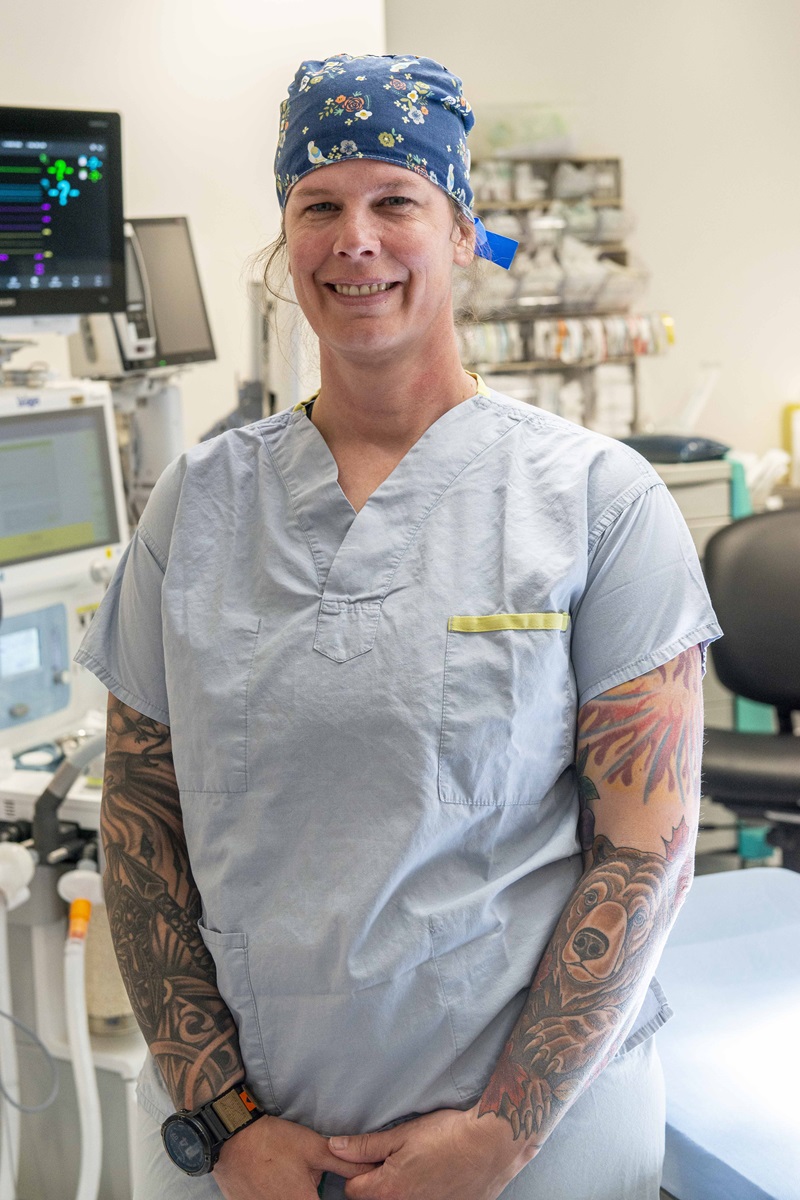 Captain Stephanie Janes, Critical Care Nursing Officer