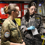 Multinational service members participate in mass casualty medical training held aboard HMCS Ottawa during RIMPAC 2026 June 30, 2026.
Photo by Emily Casavant Commander, U.S. 3rd Fleet
