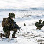Canadian Armed Forces infantry soldiers from the Land Task Force conduct a training exercise in Crystal City, near Resolute Bay, Nunavut, during Operation NANOOK-NUNAKPUT on September 13. Photo: Corporal Nicholas Zahari