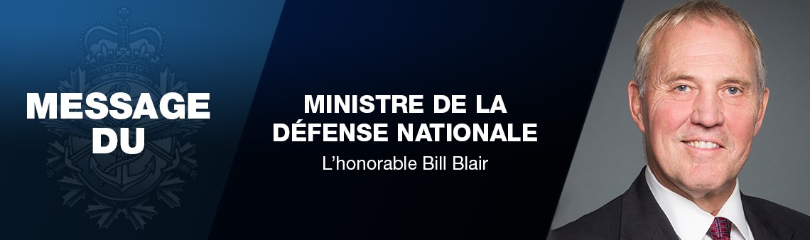 Déclaration du ministre Blair