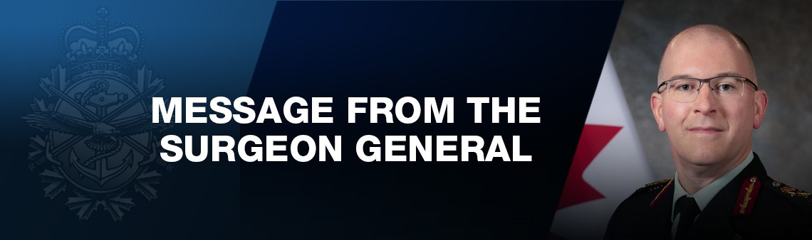 Message from the Surgeon General