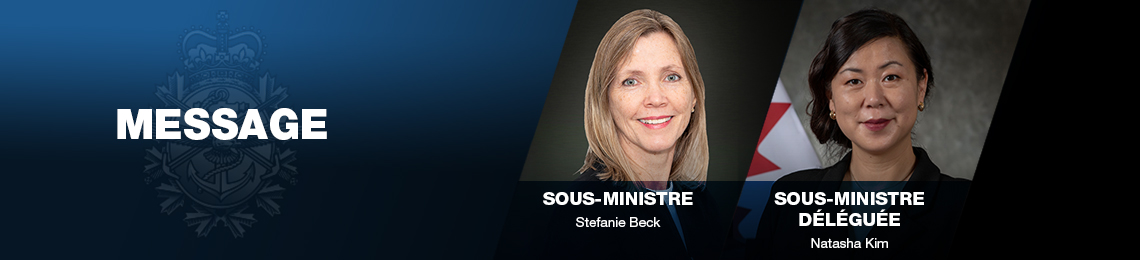 Message de la sous-ministre et de la SM déléguée