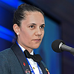 Captain Edwards was nominated for a 2024 Elsie Award (Government) with the Northern Lights Aero Foundation by not one, but two groups of her colleagues. Photo: Northern Lights Aero Foundation, 2024.