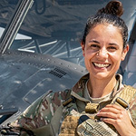 Capt Erin Edwards was a Special Operations Aircraft Commander (SOA AC) at 427 Special Operations Aviation Squadron, serving as a pilot, Flight Safety Officer, Space Liaison Officer and flight Operations Officer from 2018 to 2023. She deployed twice to the Middle East as a pilot with her squadron. Photo: DND.