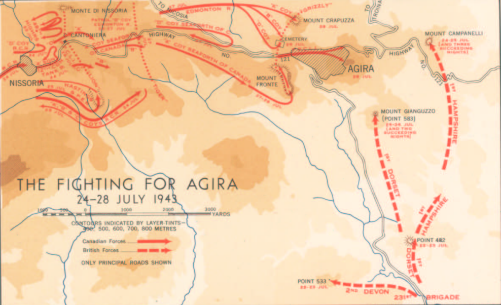 The Fighting for Agira Map