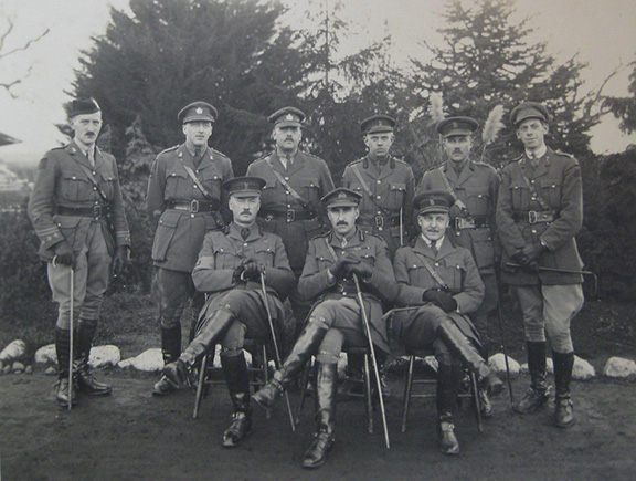 Officers of the 16th Infantry Brigade Headquarters,CEF (Siberia)