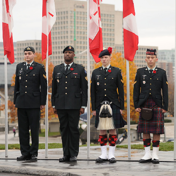 Dedication Ceremony for the War of 1812 Monument.