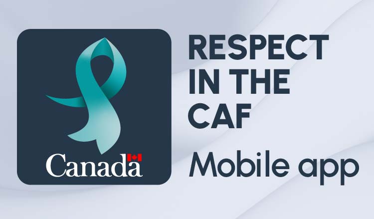 Respect in the CAF mobile app