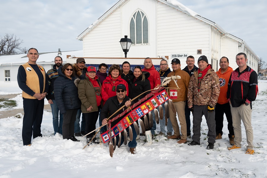 Eagle Staff Gathering at the Spiritual Centre in Winnipeg Canada.ca