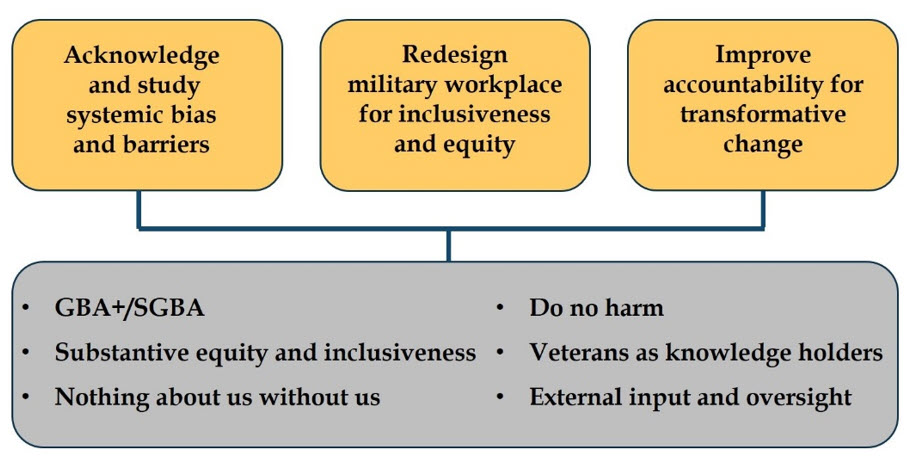 Figure 3: Guiding principles and key steps for roadmap change