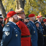 On September 29, 2024, Air Force MP Gp, 17 MP 
Flight, and 13 MP Platoon participated in the 26th Manitoba Association of Chiefs of Police (MACP) Police and 
Peace Officer Memorial Parade at the Manitoba Memorial Monu