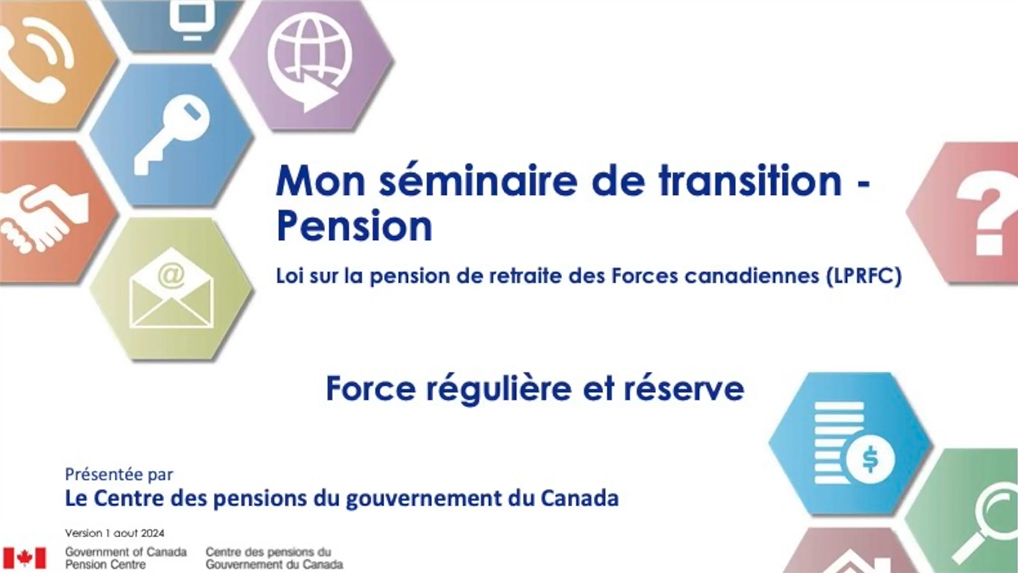 Pensions des Forces armées canadiennes