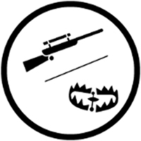 Icon of Hunting and Collecting Terrestrial Animals