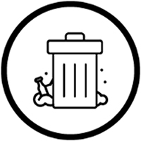 Icon of Garbage and Solid Waste