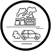 Icon of Air-borne Pollutants